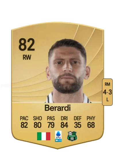 Domenico Berardi card