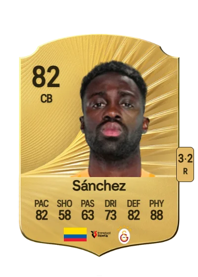 Davinson Sánchez card