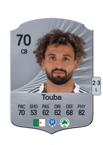 Ahmed Touba card