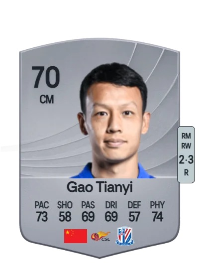 Tianyi Gao card