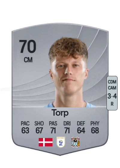Victor Torp card