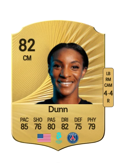 Crystal Dunn card