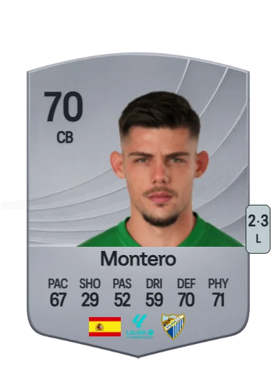 Francisco Montero Rubio card