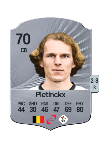Ewoud Pletinckx card