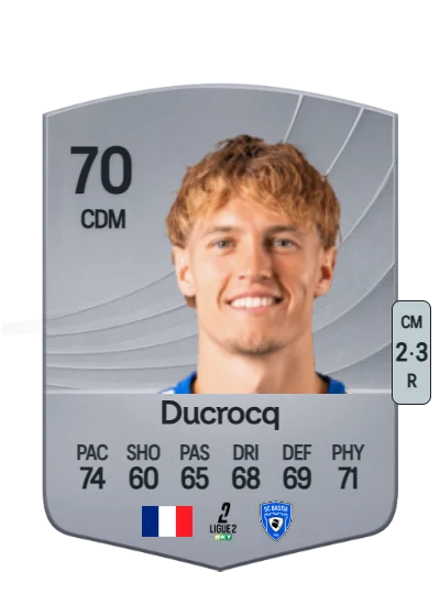 Tom Ducrocq card