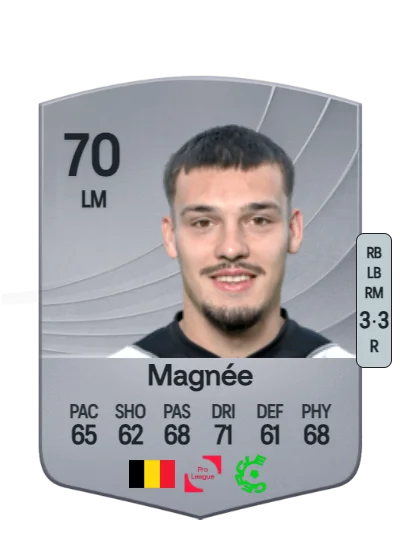 Gary Magnée card