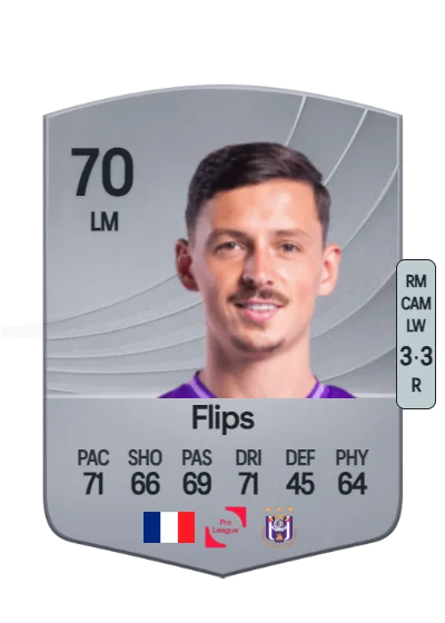 Alexis Flips card