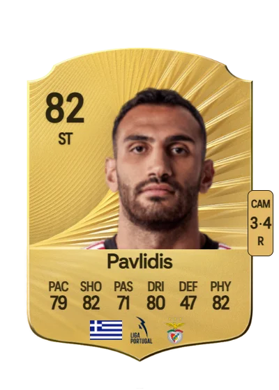 Vangelis Pavlidis card