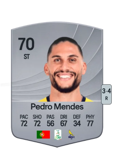 Pedro Manuel Mineiro Mendes card