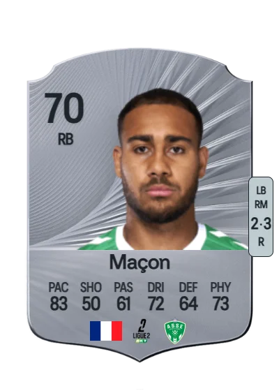 Yvann Maçon card