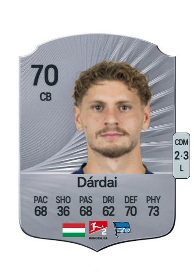 Márton Dárdai card