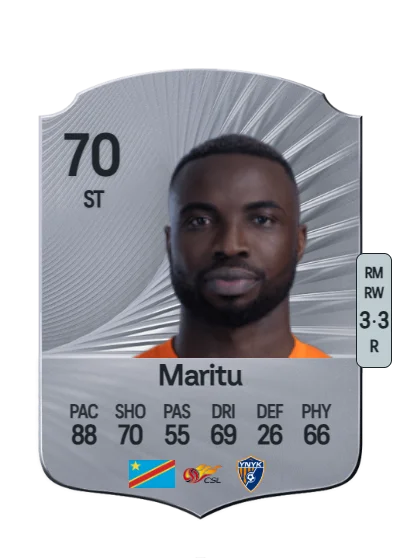 Oscar Taty Maritu card