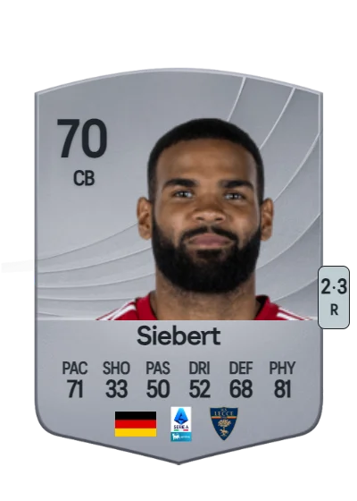Jamil Siebert card
