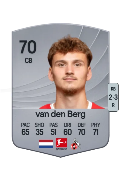 Rav van den Berg card