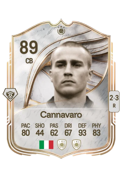 Fabio Cannavaro card
