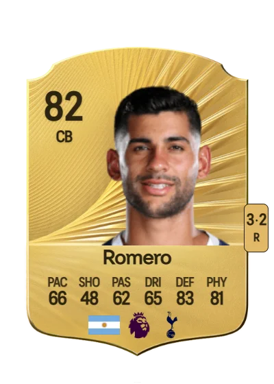 Cristian Romero card