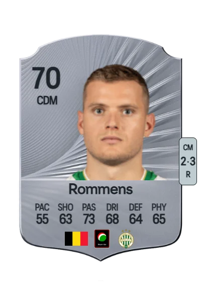 Philippe Rommens card