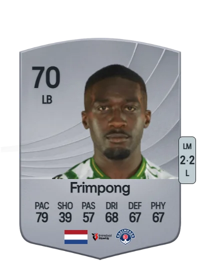 Godfried Frimpong card