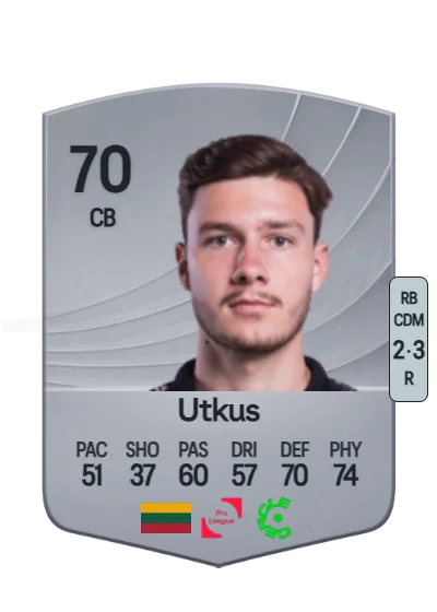 Edgaras Utkus card