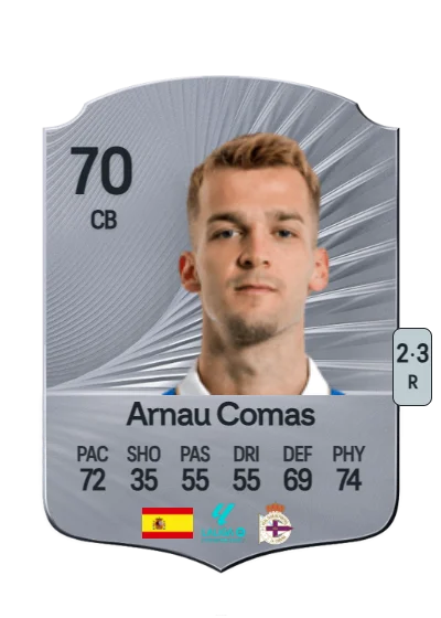 Arnau Comas Freixas card