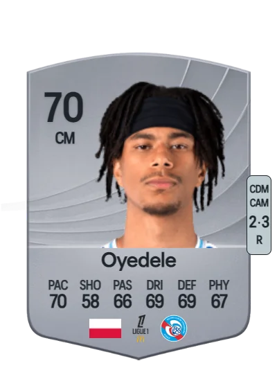 Maxi Oyedele card