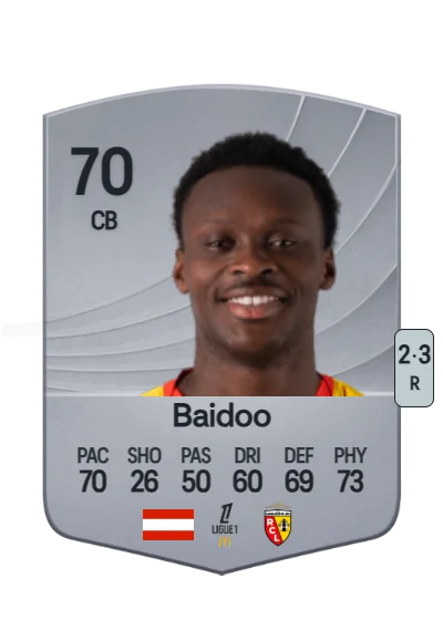 Samson Baidoo card
