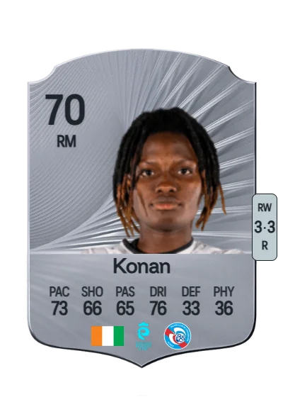 Inès Konan card