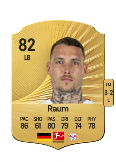 David Raum card