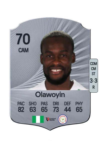 Ibrahim Olawoyin card