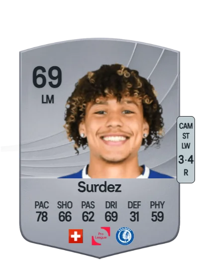 Franck Surdez card