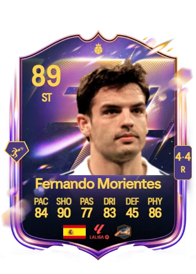 Fernando Morientes Sánchez card
