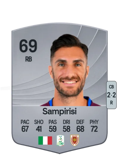 Mario Sampirisi card
