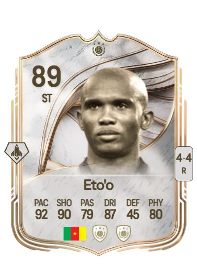 Samuel Eto'o card