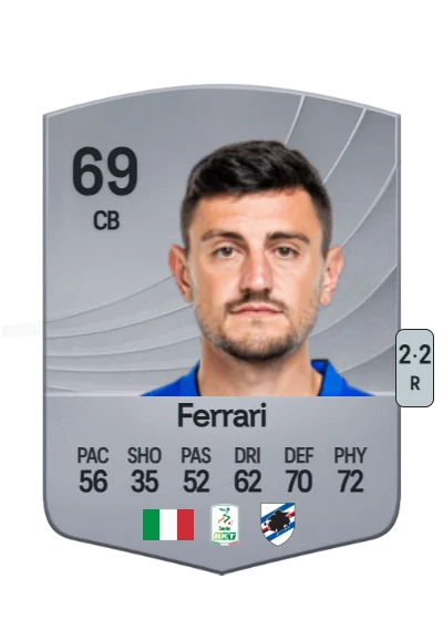 Alex Ferrari card