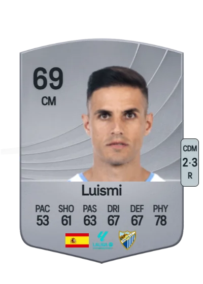 Luis Miguel Sánchez Benítez card
