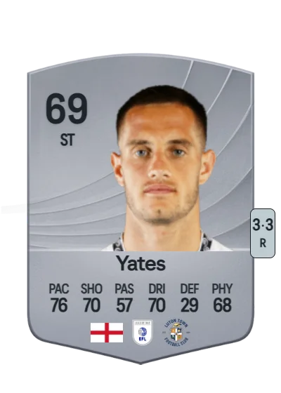 Jerry Yates card