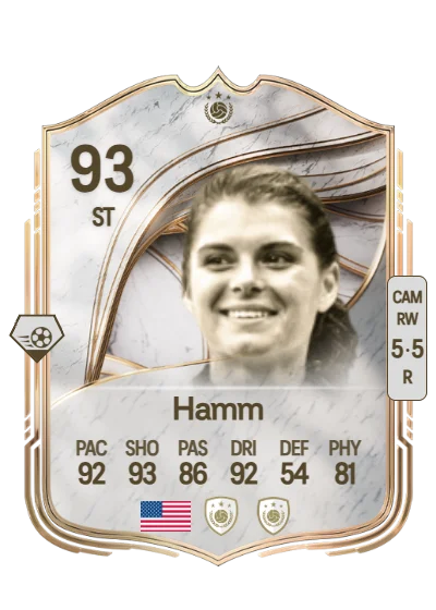 Mia Hamm card