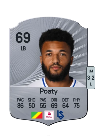 Morgan Poaty card
