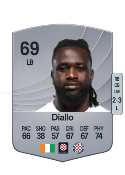 Ismaël Chester Diallo card