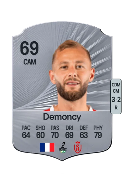 Yohan Demoncy card
