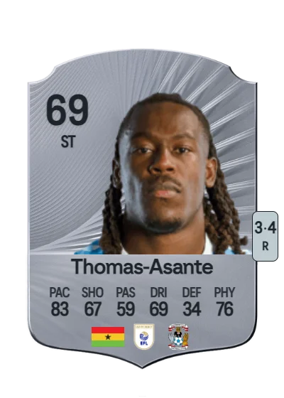 Brandon Thomas-Asante card