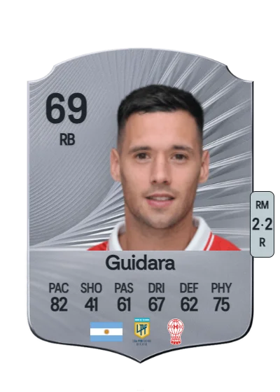 Tomás Guidara card