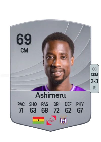 Majeed Ashimeru card