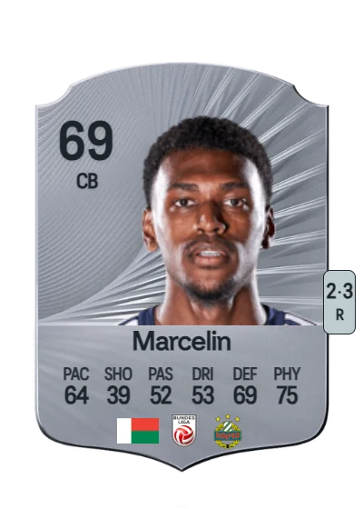 Jean Harisson Marcelin card