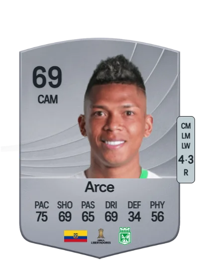 Billy Arce card