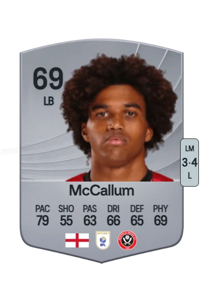 Sam McCallum card