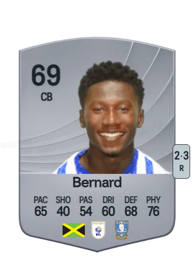 Di'Shon Bernard card