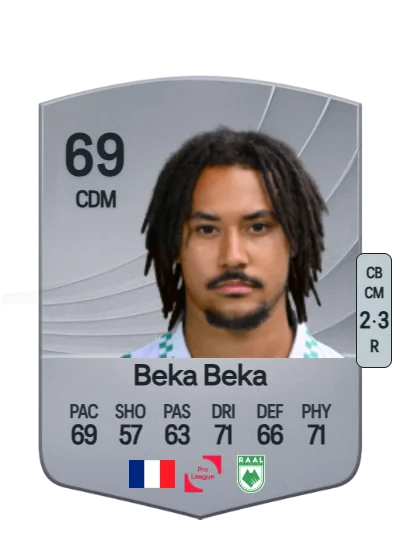 Alexis Beka Beka card