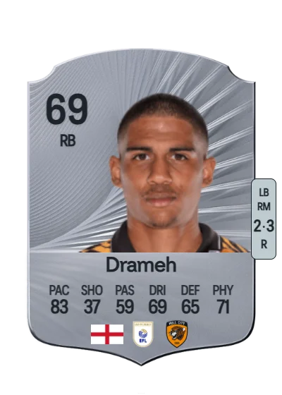 Cody Drameh card