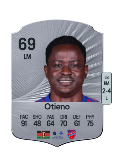 Erick Otieno card